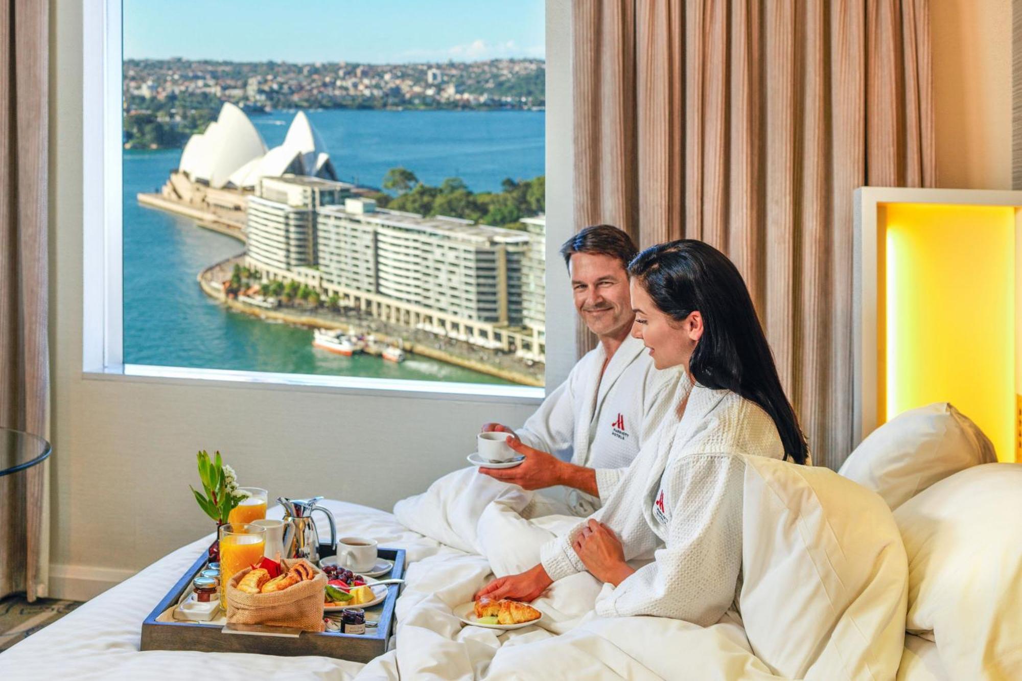 Sydney Harbour Marriott Hotel At Circular Quay Exterior photo A room with a view of the Sydney Opera House